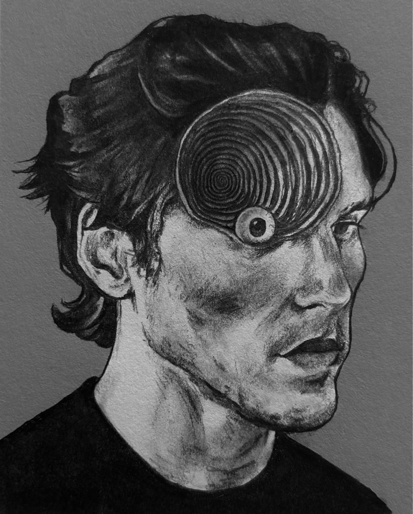 jerma985 (real life and 2 more) drawn by valkyriellis