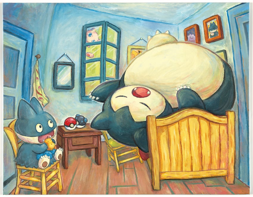 pikachu, mew, snorlax, ditto, and munchlax (pokemon and 1 more) drawn by sowsow