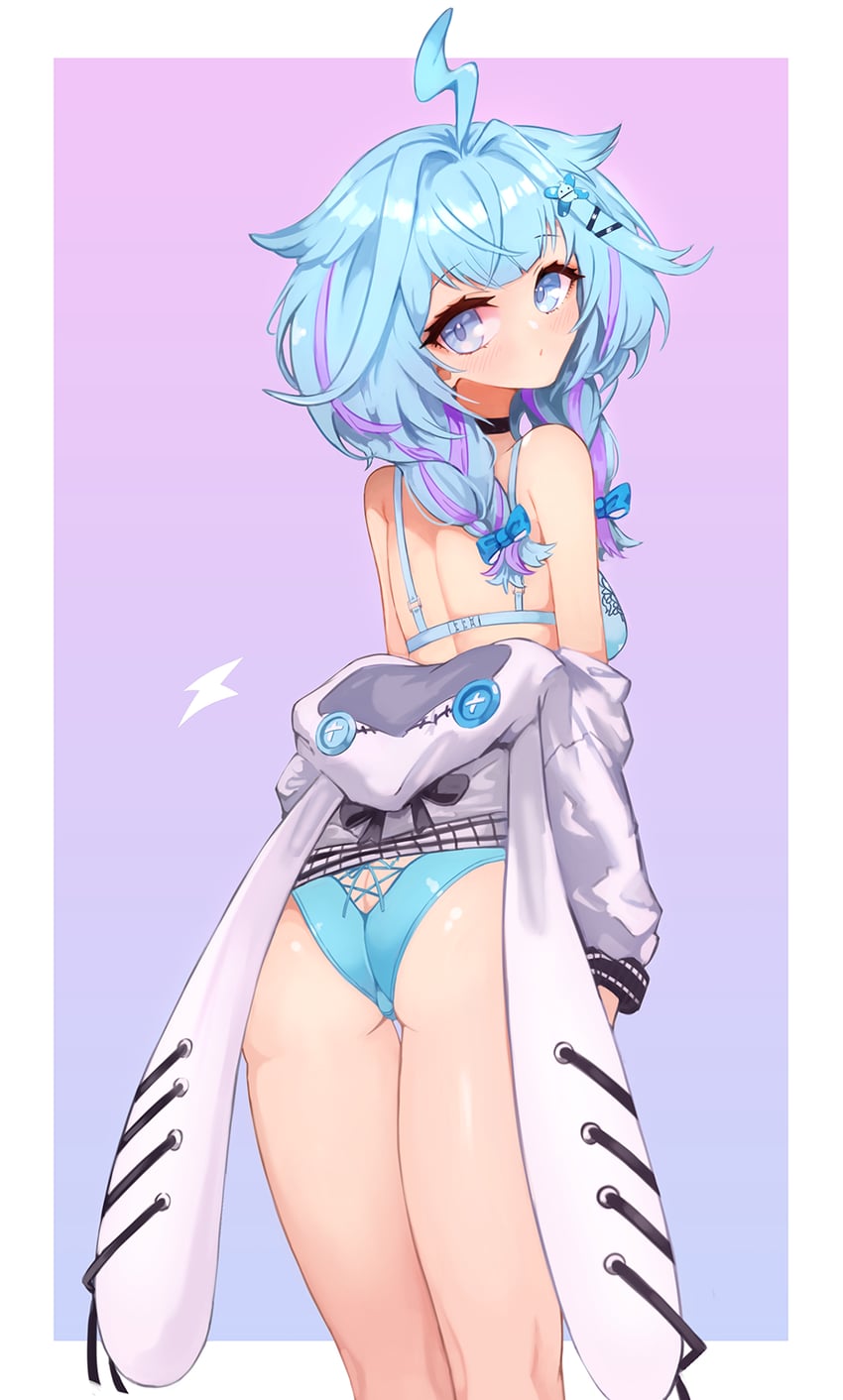 mizumiya su (hololive and 1 more) drawn by notte