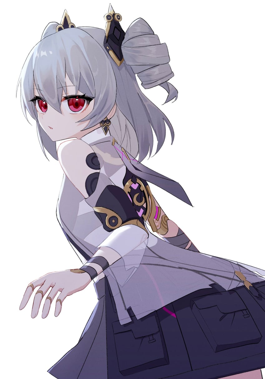 prometheus (honkai and 1 more) drawn by h2o_omizu