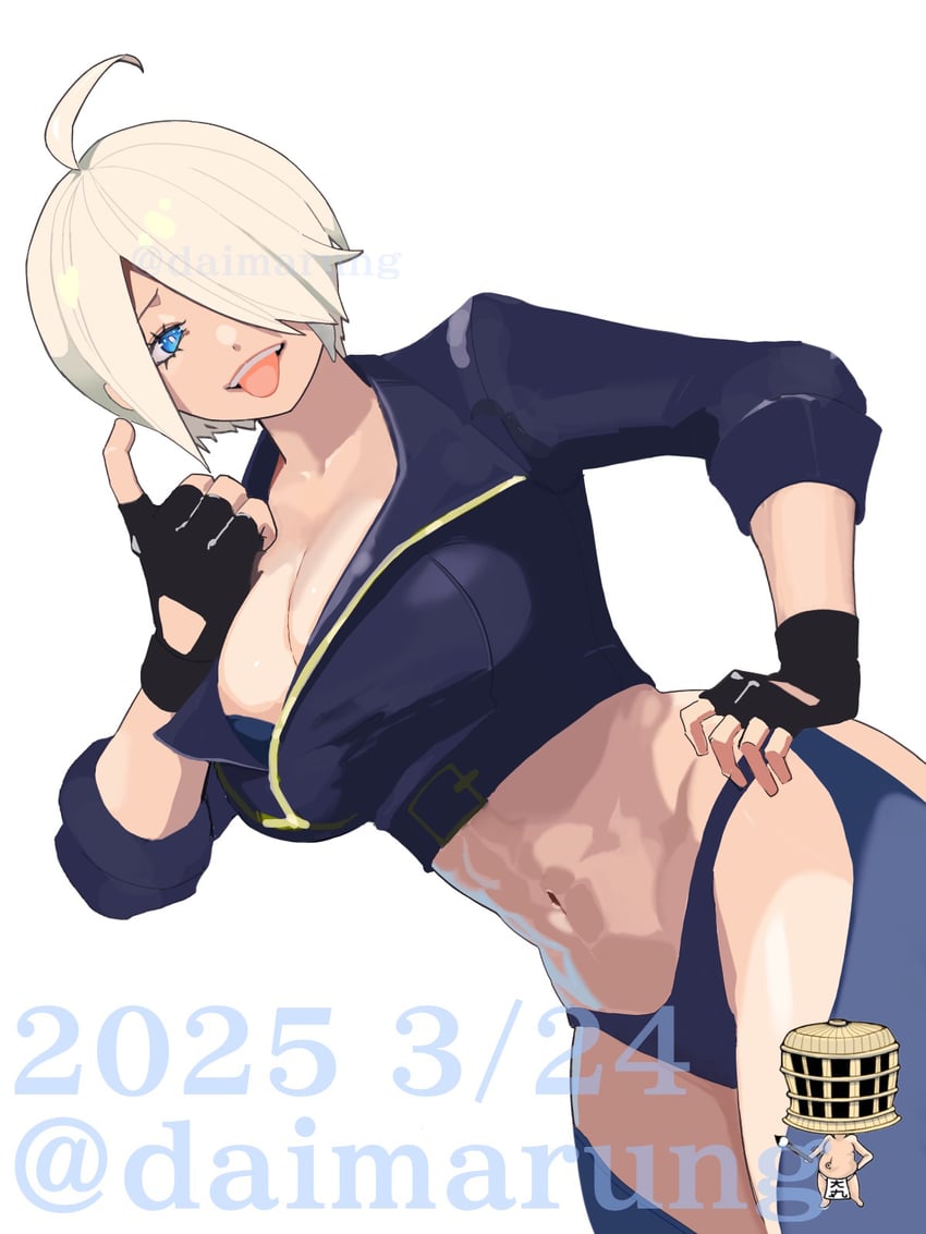 angel (the king of fighters and 2 more) drawn by daimaru_(s29y2c)