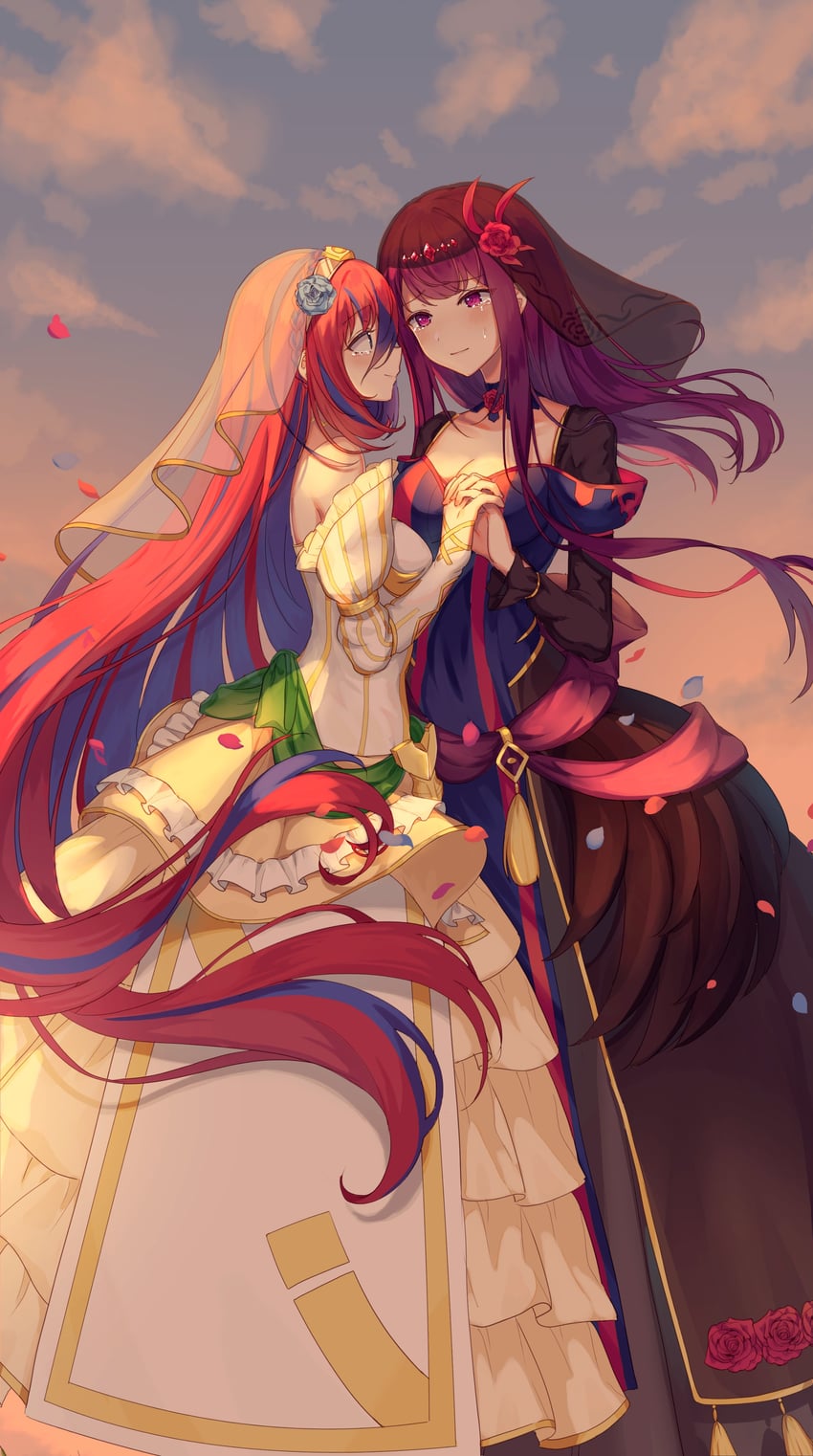 female alear and ivy (fire emblem and 1 more) drawn by snowsakurachan