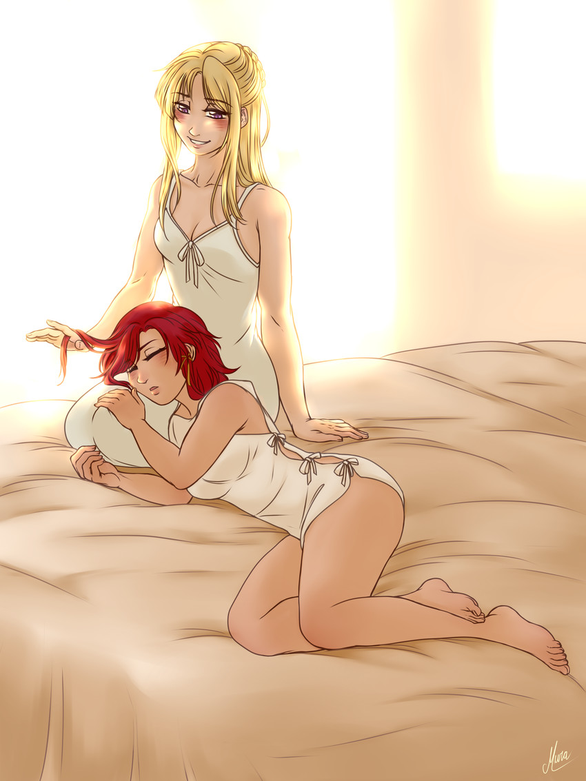 izetta and ortfine fredericka von eylstadt (shuumatsu no izetta) drawn by murasaki-yuri
