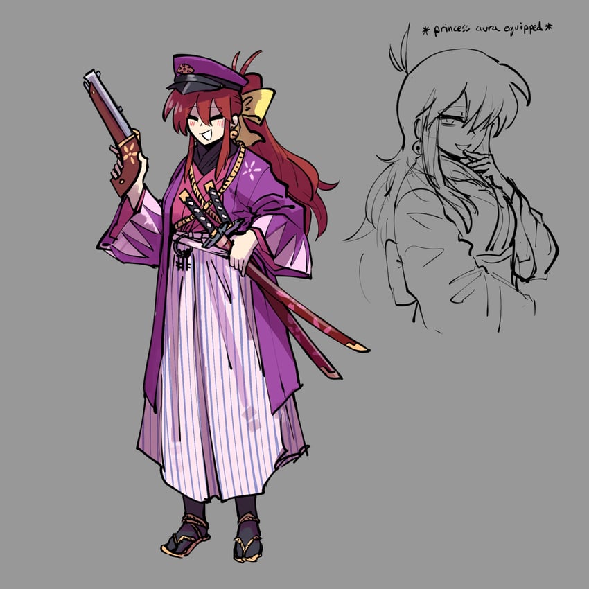 kotohime (touhou) drawn by kaibootsu