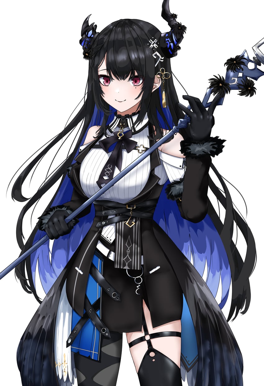 nerissa ravencroft (hololive and 1 more) drawn by aidoruhakase