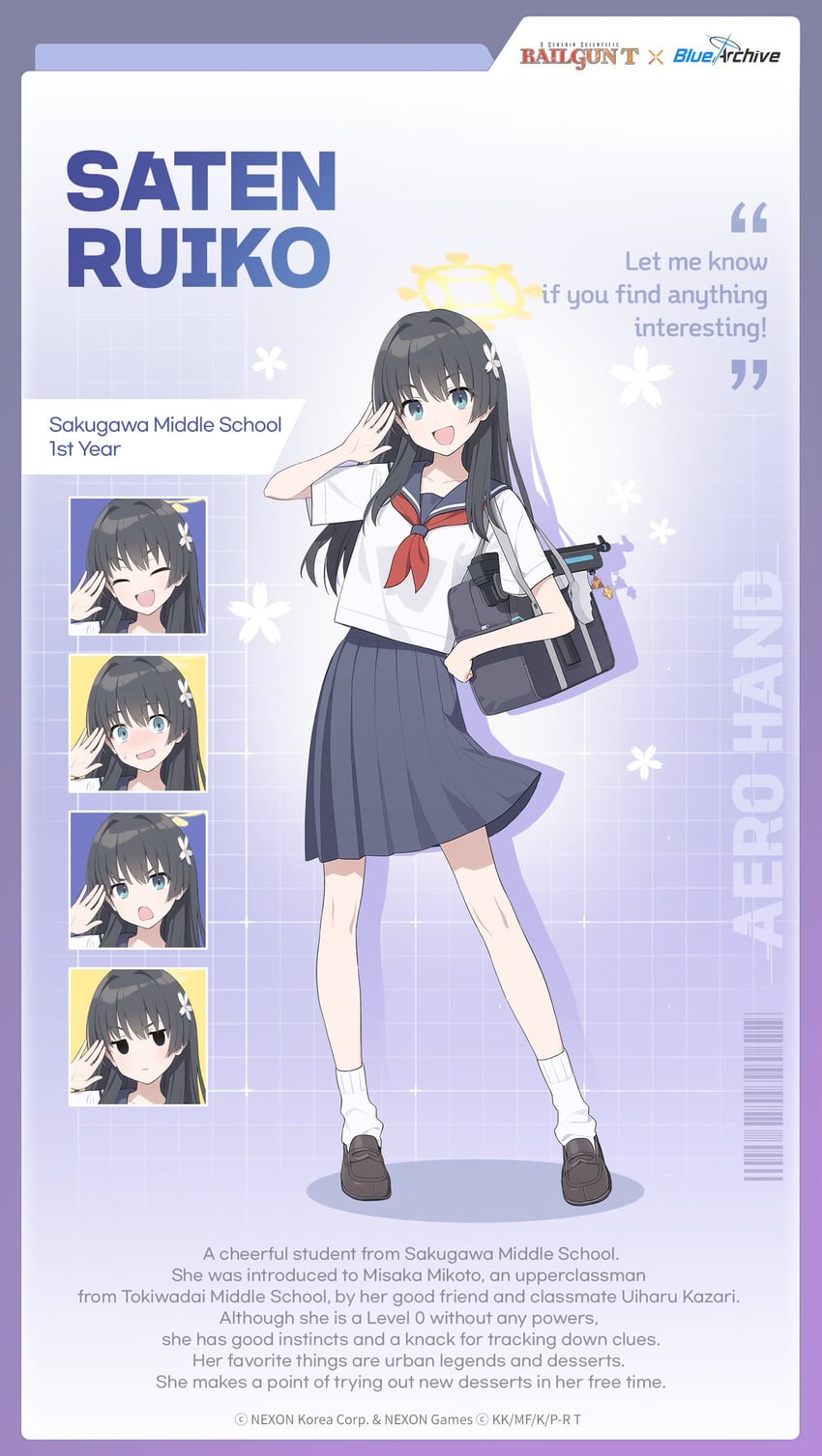 saten ruiko (blue archive and 3 more) drawn by mimitoke