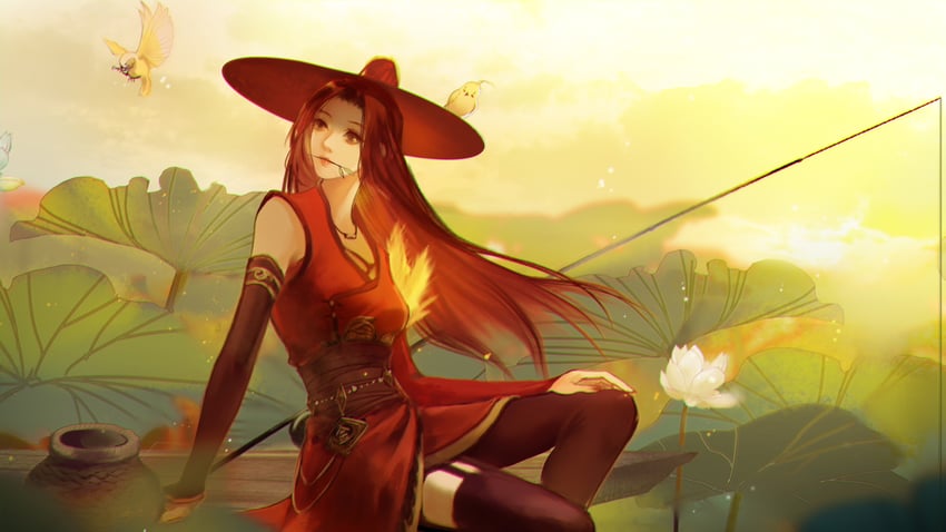 bi ting (xia lan) drawn by xia_lan_bi_ting_chao_hua