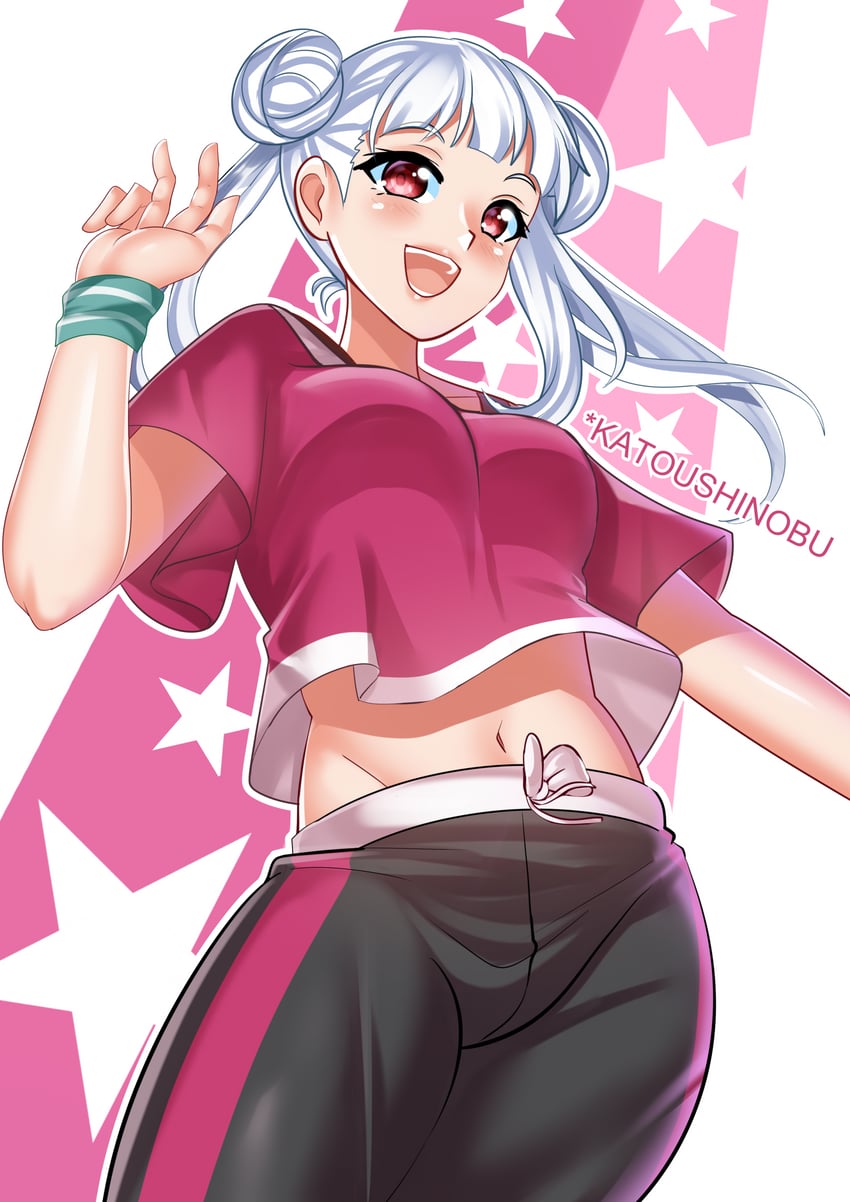 arashi chisato (love live! and 1 more) drawn by katou_shinobu