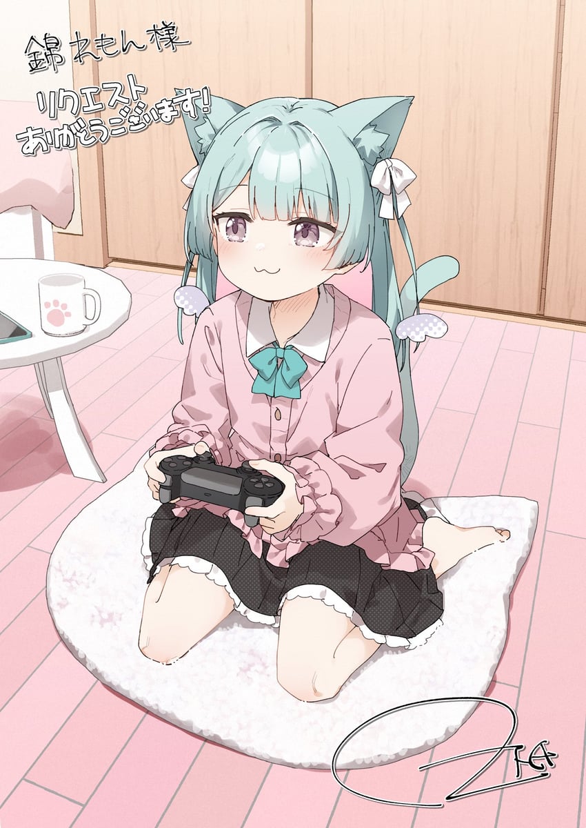 nishiki remon (indie virtual youtuber) drawn by yukie_(kusaka_shi)
