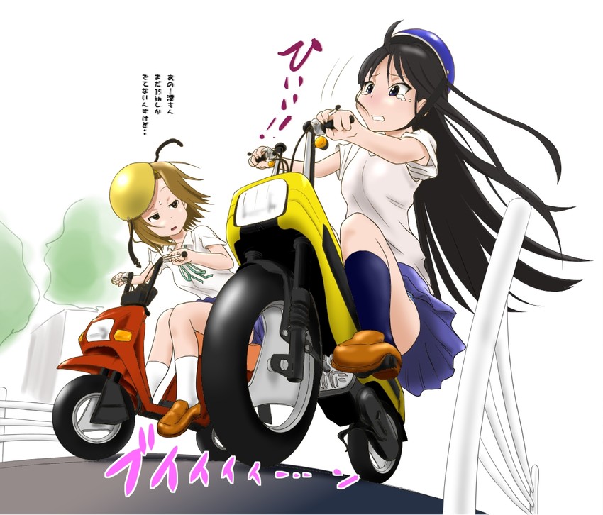 akiyama mio and tainaka ritsu (k-on!) drawn by ahenn