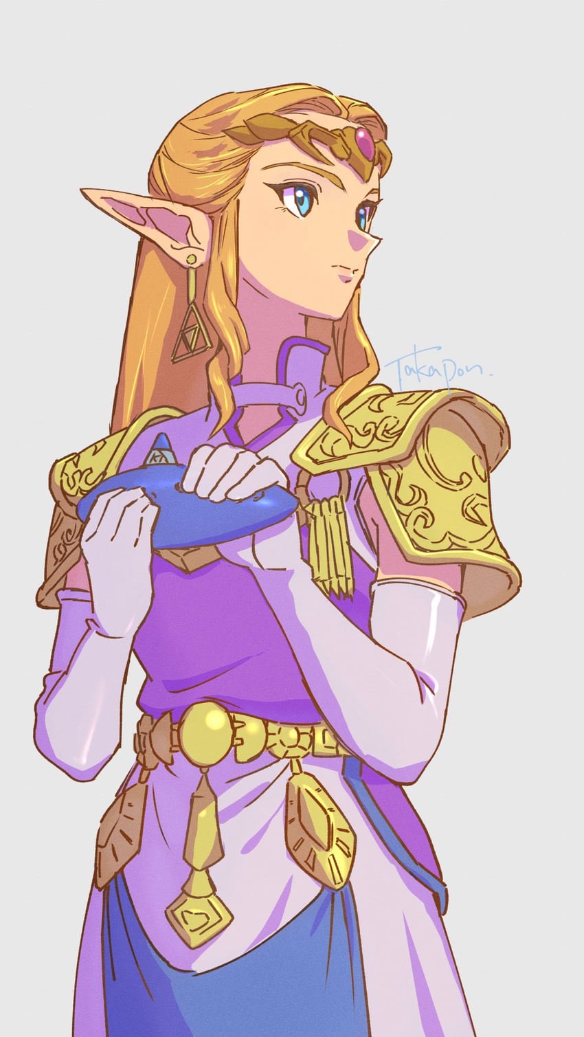 princess zelda (the legend of zelda and 1 more) drawn by takapon-o-ji