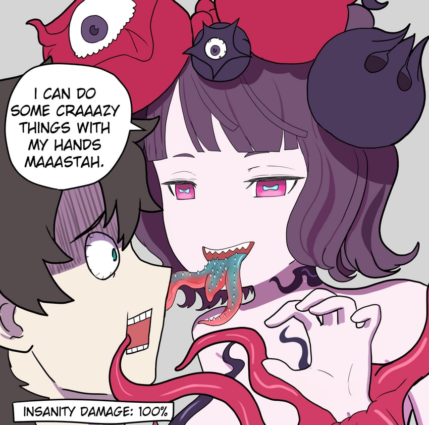 fujimaru ritsuka and katsushika hokusai (fate and 1 more) drawn by artrum4