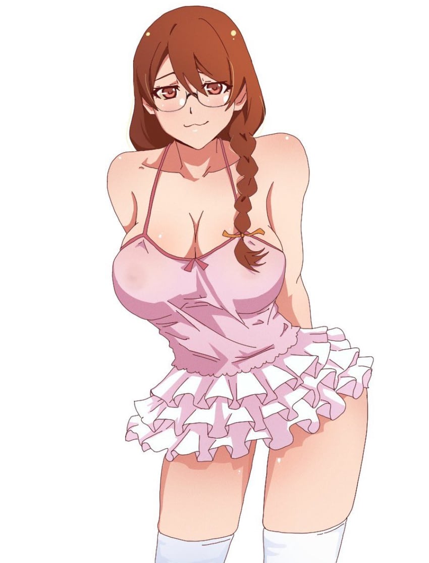 hanekawa tsubasa and sengoku nadeko (monogatari and 1 more) drawn by ccherias