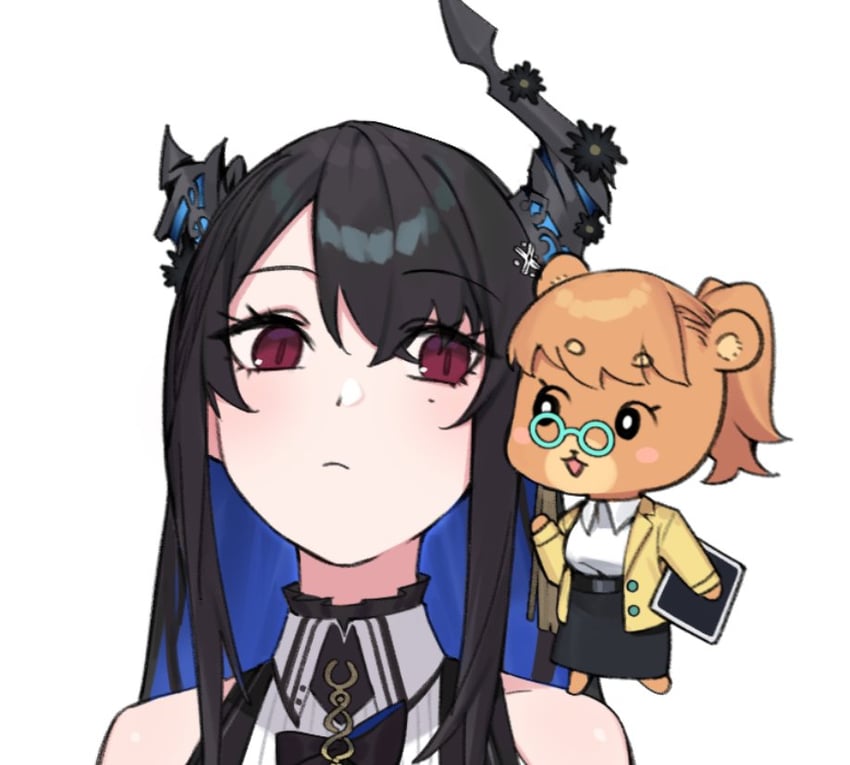 nerissa ravencroft (hololive and 1 more) drawn by dasdokter