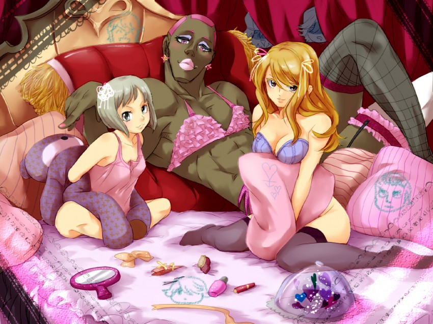 huang pao-lin, karina lyle, and nathan seymour (tiger & bunny) drawn by morishita_makoto