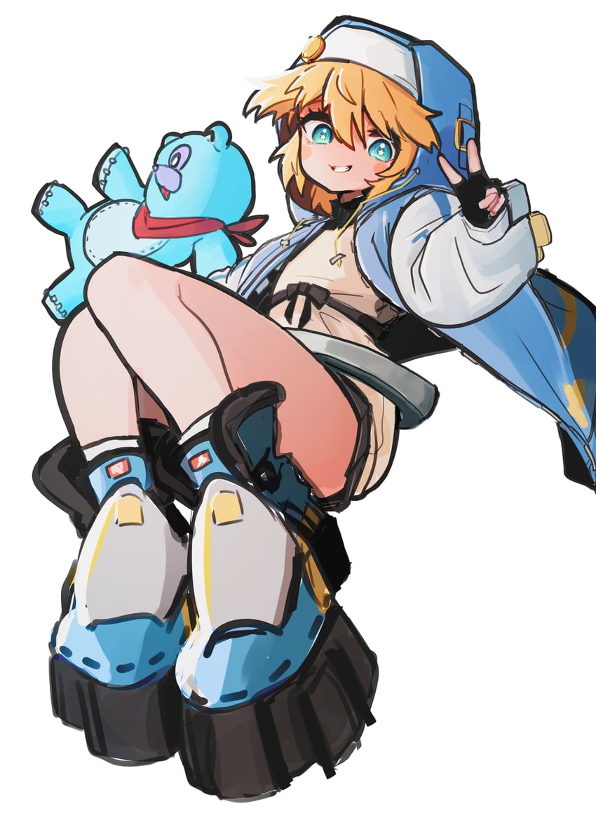 bridget (guilty gear and 1 more) drawn by noc_merinoc