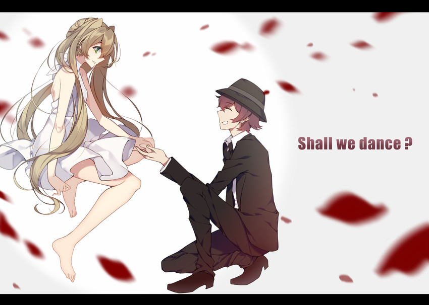 leonardo watch and white (kekkai sensen) drawn by kureaki_(exit)