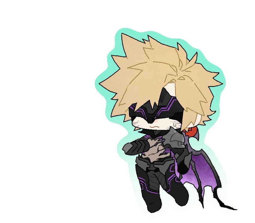 cloud strife (final fantasy and 2 more) drawn by linerhan