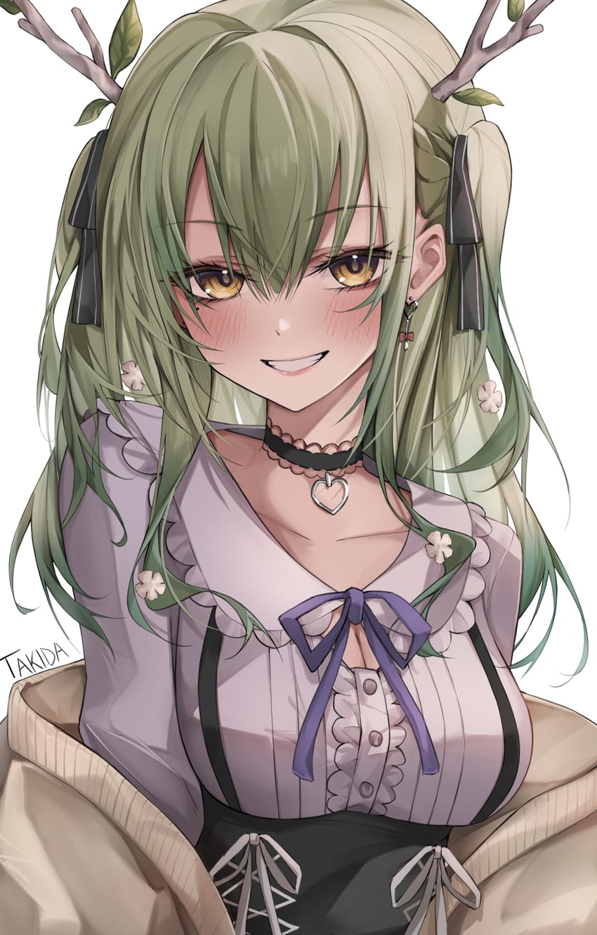 ceres fauna (hololive and 1 more) drawn by takida_185
