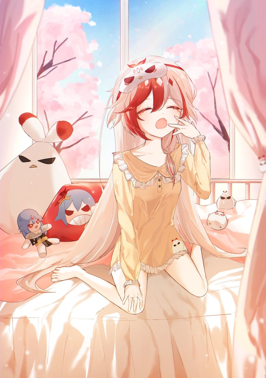 fu hua, herrscher of sentience, and jingwei (honkai and 1 more) drawn by tttokhonkai