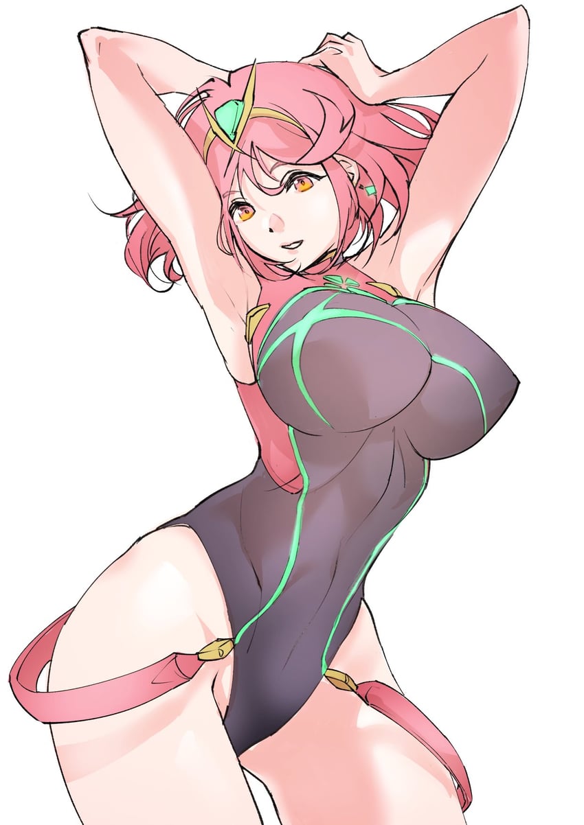 pyra (xenoblade chronicles and 1 more) drawn by ug333333