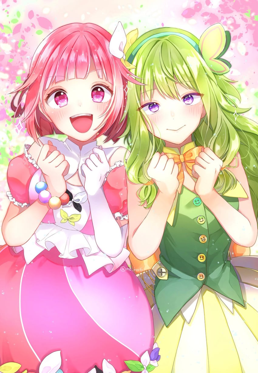 ootori emu and kusanagi nene (project sekai) drawn by oshiri