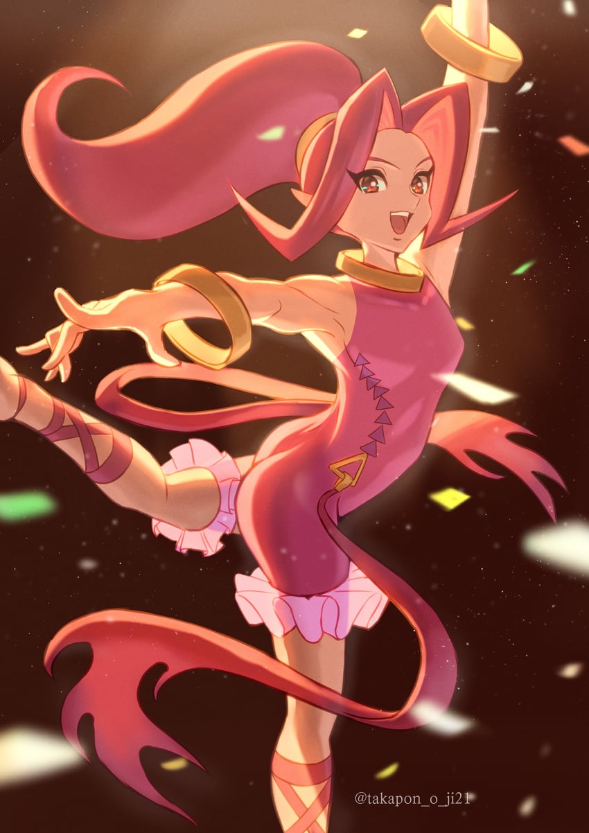 din (the legend of zelda and 1 more) drawn by takapon-o-ji