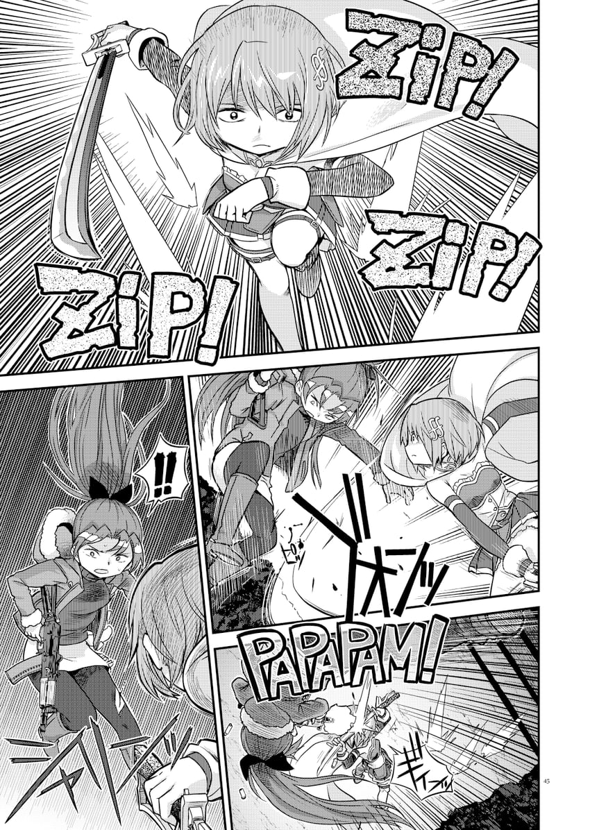 miki sayaka and sakura kyoko (mahou shoujo madoka magica and 1 more) drawn by fuwa_daisuke
