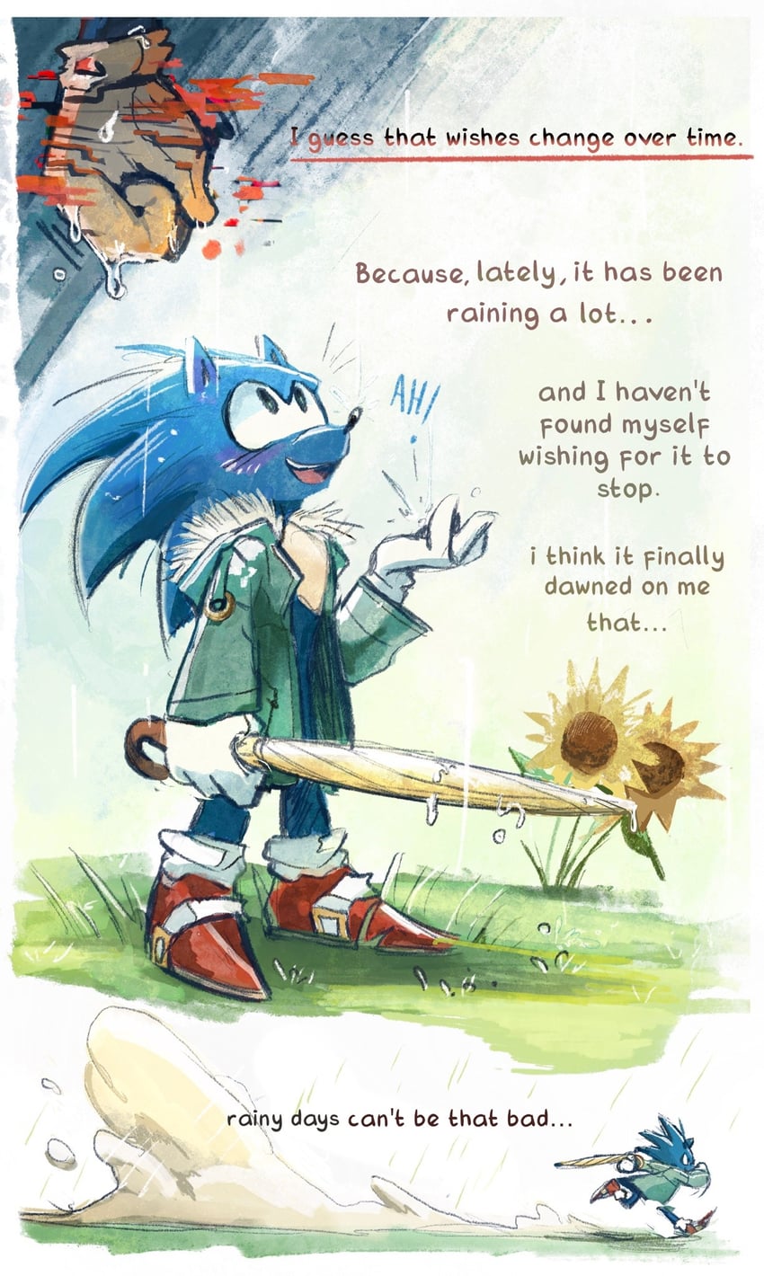sonic the hedgehog (sonic and 1 more) drawn by rat_riot