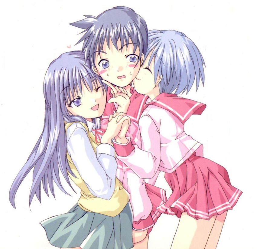 kurusugawa ayaka and matsubara aoi (to heart) drawn by izumi_rei