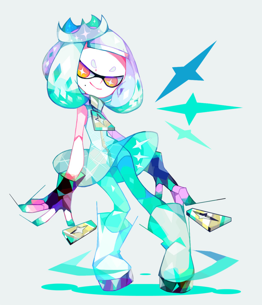 pearl (splatoon and 1 more) drawn by amakusa_(hidorozoa)