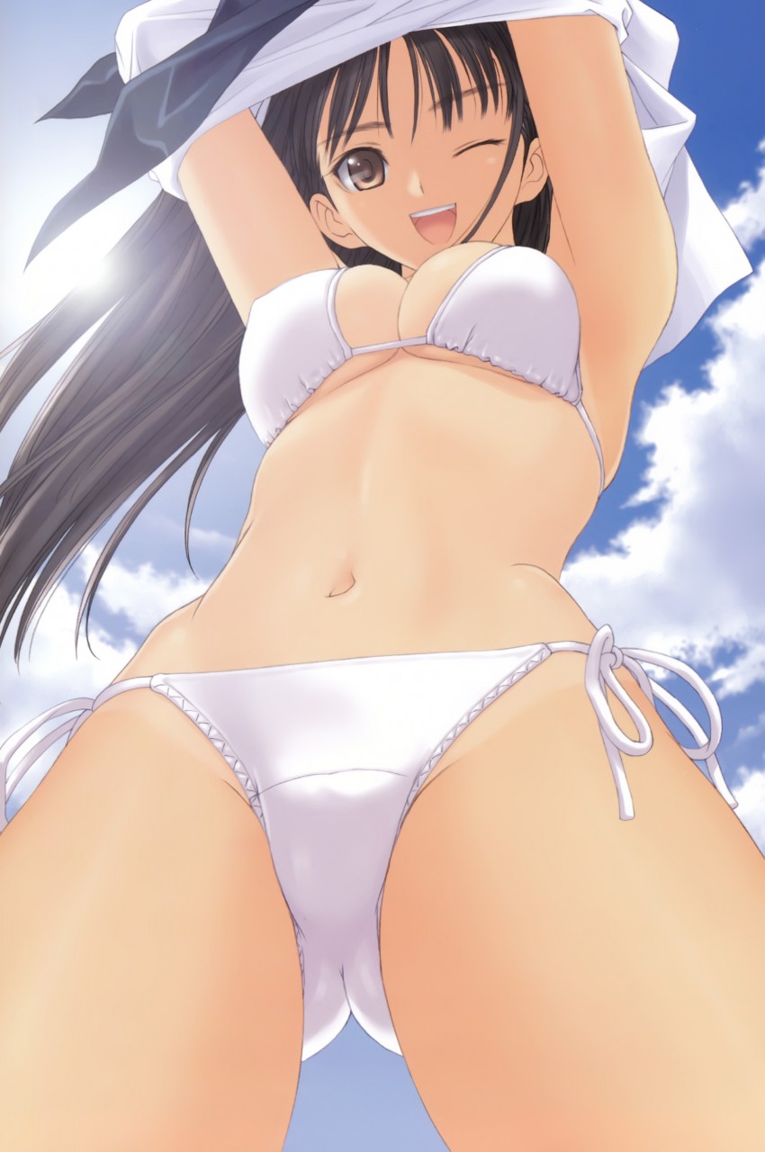 mizushima asa (sora no iro mizu no iro) drawn by tony_taka
