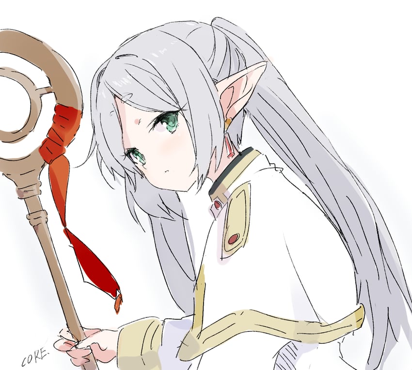 frieren (sousou no frieren) drawn by core_(mayomayo)