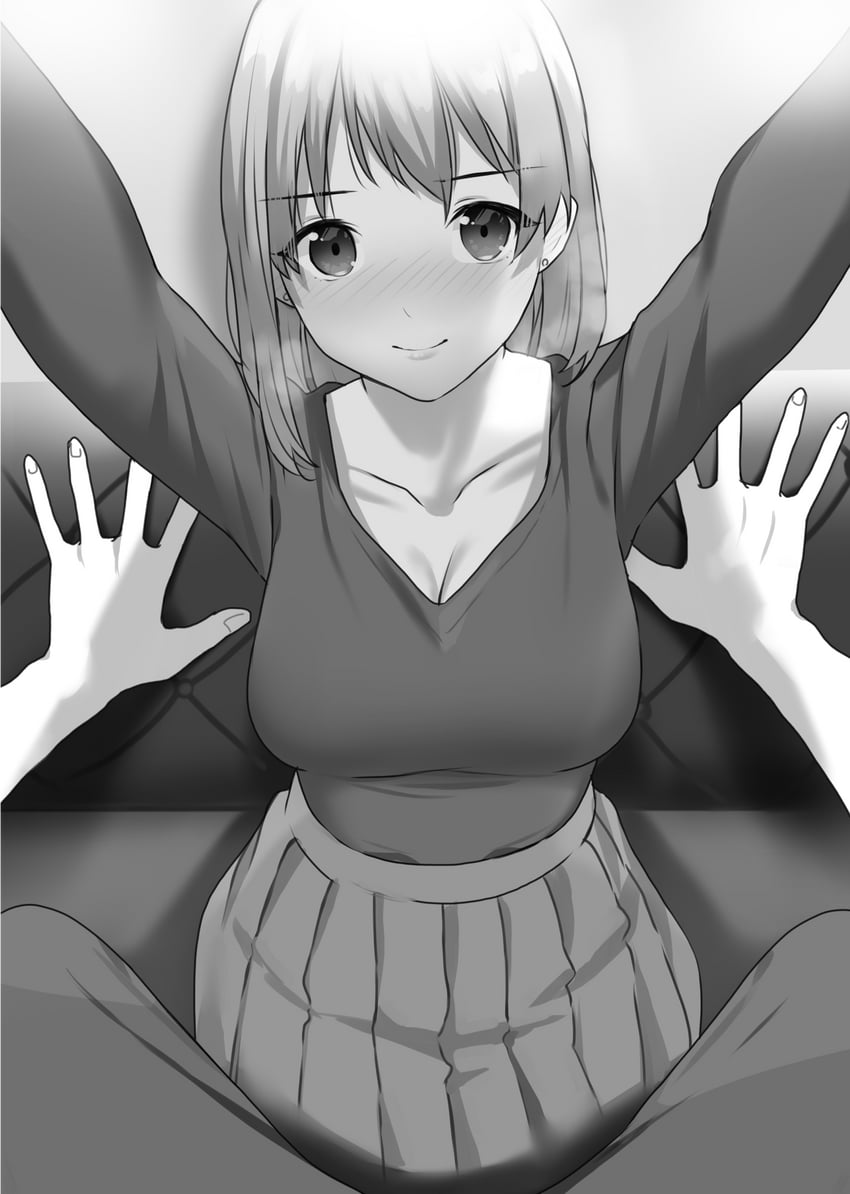 minase ito (koibito ijou no koto wo kanojo janai kimi to) drawn by doushimasho