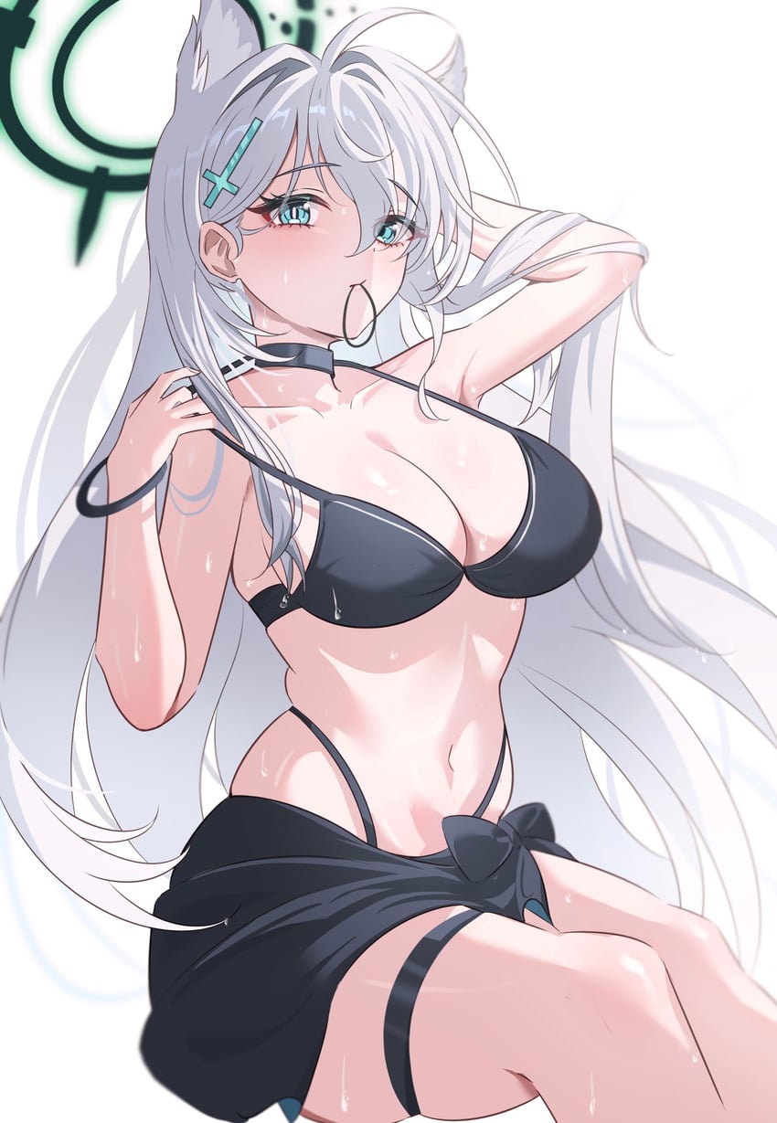 shiroko and shiroko terror (blue archive) drawn by nano_(blueoekaki)