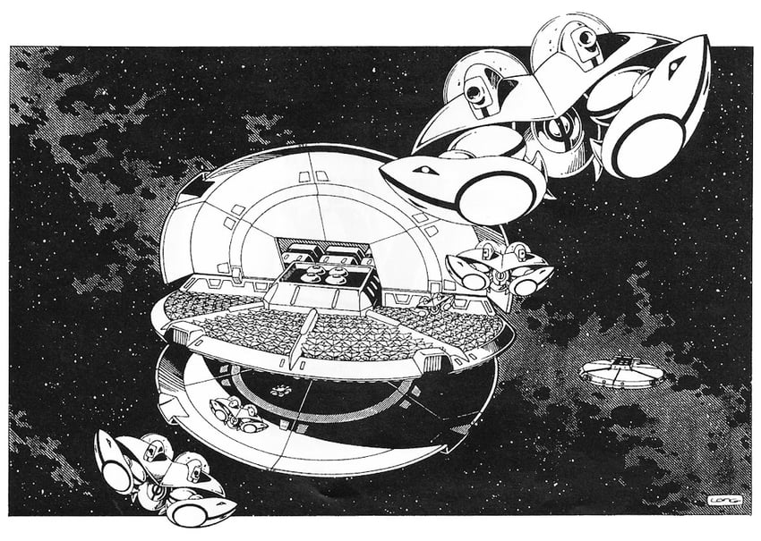 inbit, igaa, and sheldo (robotech and 2 more) drawn by kevin_long