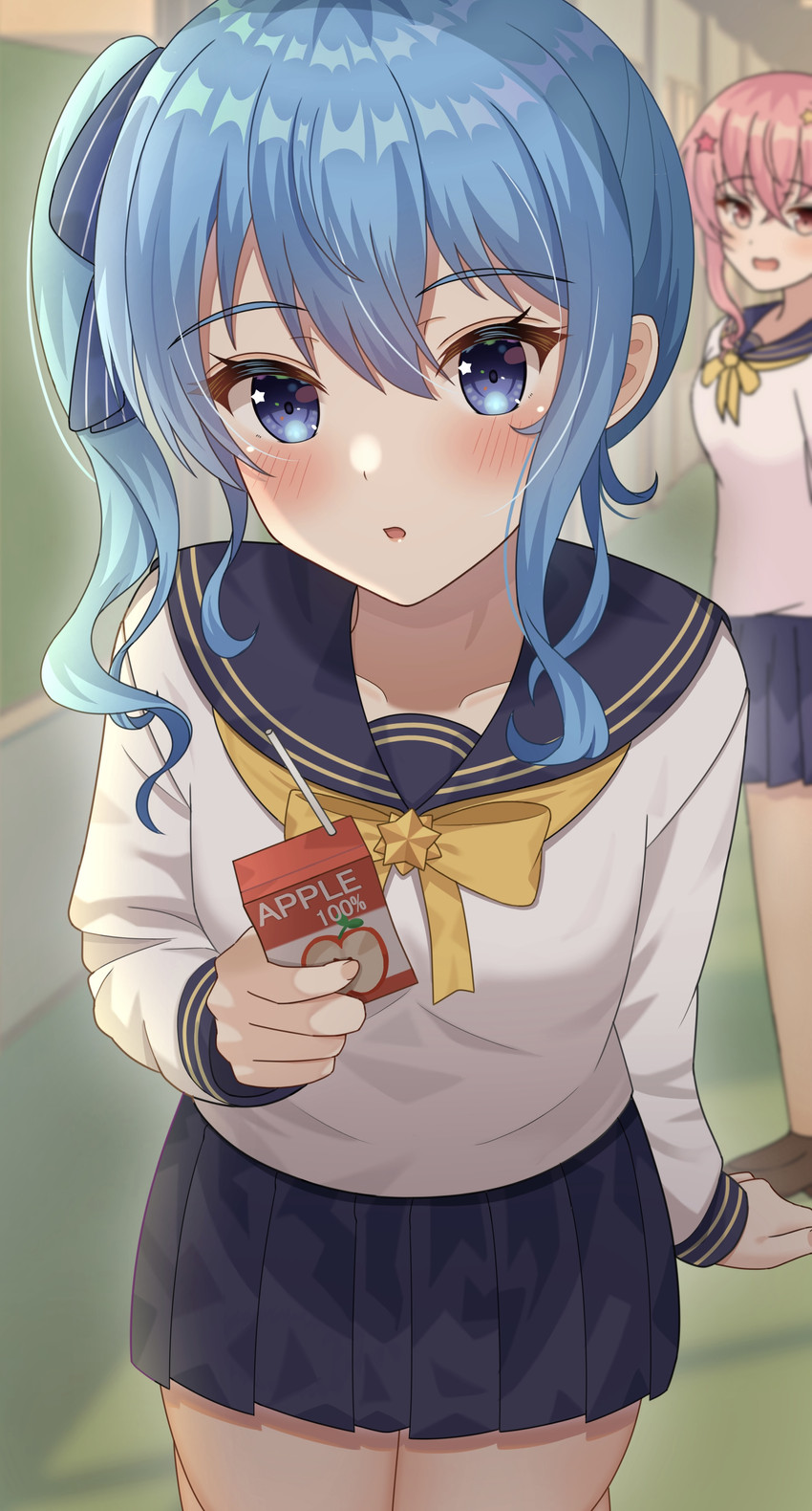 hoshimachi suisei and anemachi (hololive) drawn by hisui_(user_zvkr2432)
