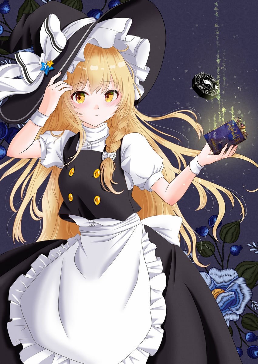 kirisame marisa (touhou and 1 more) drawn by umigamezo