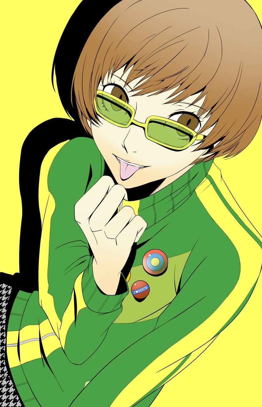 satonaka chie (persona and 1 more) drawn by hareruya_(smomo2227)