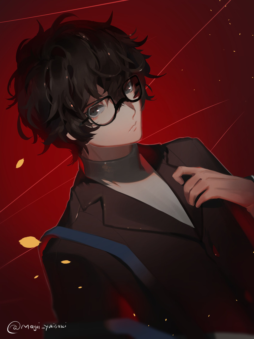amamiya ren (persona and 1 more) drawn by yukisaki_mayui