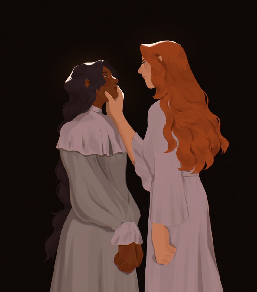 himemiya anthy and arisugawa juri (shoujo kakumei utena) drawn by tcryla
