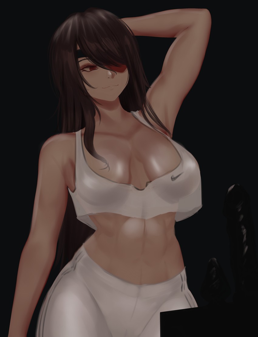 beidou (genshin impact) drawn by zaki_(zaki_btw)