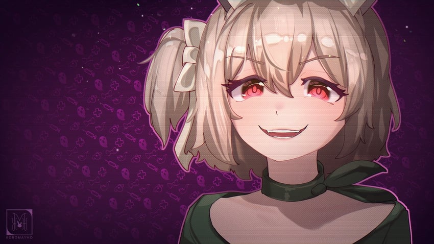 mita and nimi nightmare (indie virtual youtuber and 1 more) drawn by koromay_ho