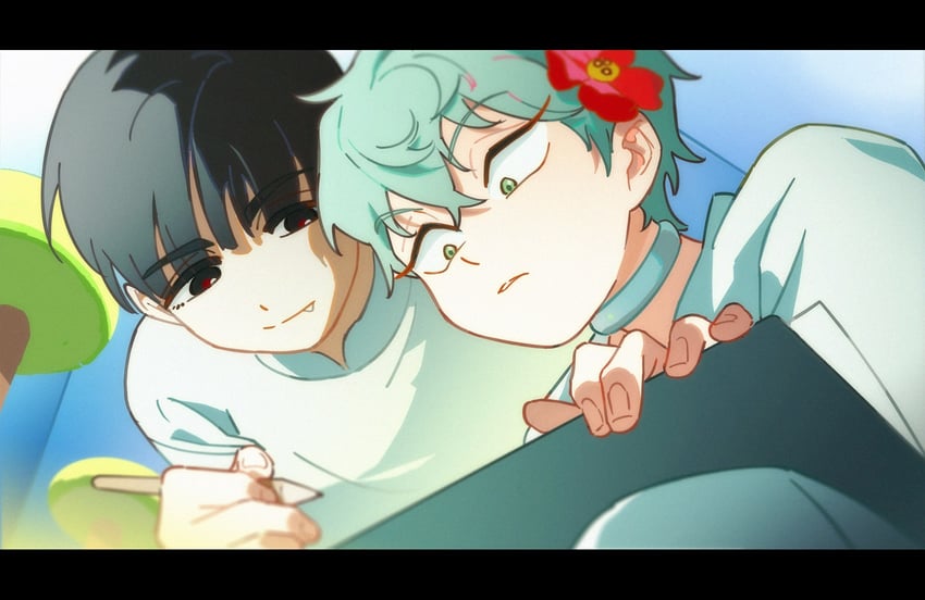 till and ivan (alien stage) drawn by sour_tail