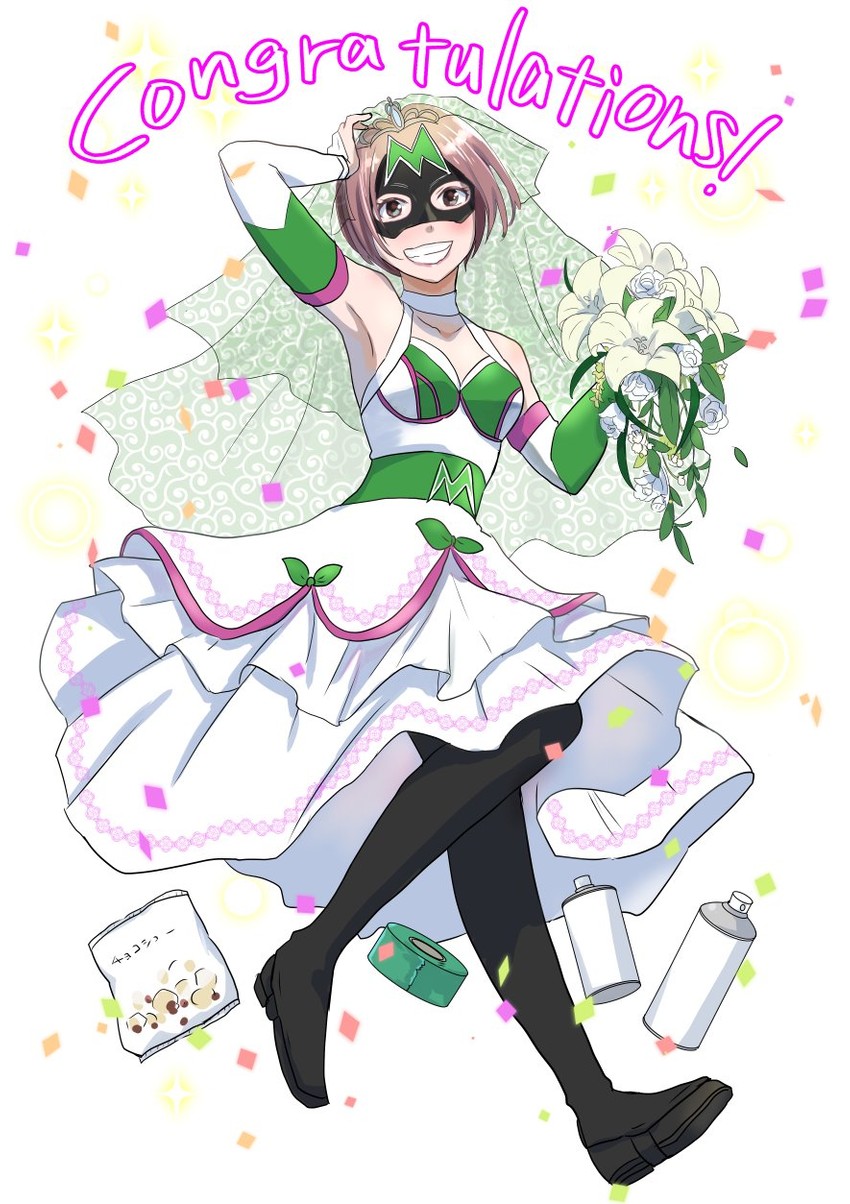 hyper misao (tokyo joshi pro wrestling) drawn by heco_(rina)