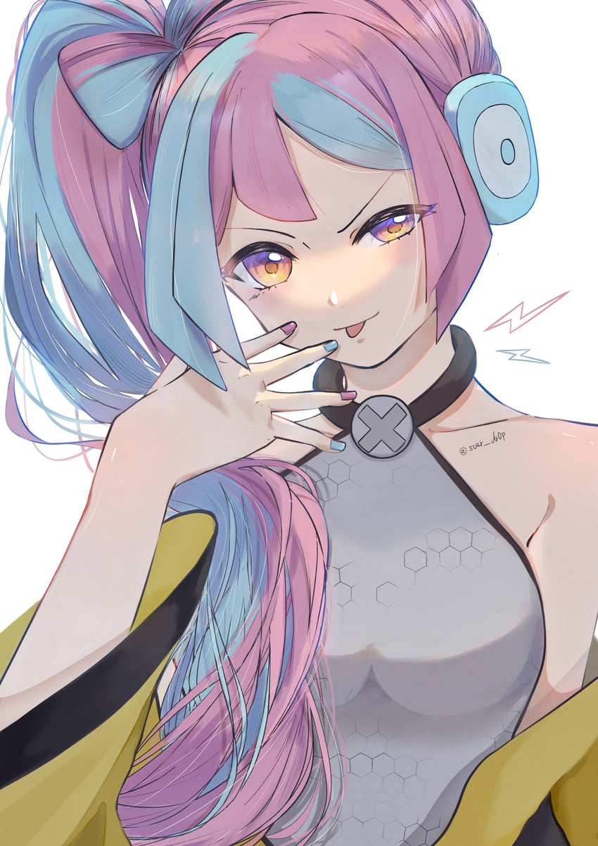 iono (pokemon and 1 more) drawn by star_dr0p