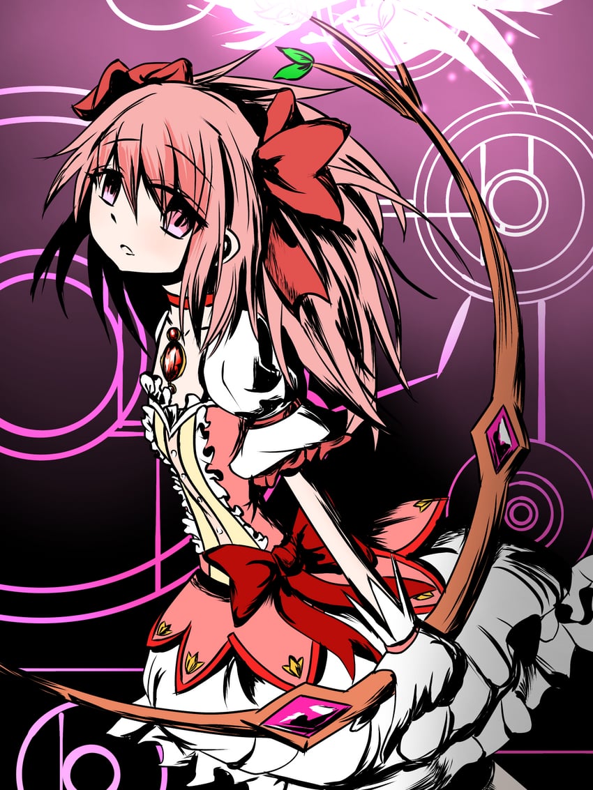 kaname madoka (mahou shoujo madoka magica) drawn by reisaki_niseen