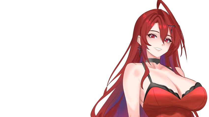 elizabeth rose bloodflame (hololive and 1 more) drawn by rijeka1918