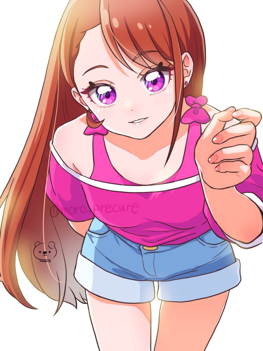 hijiri ageha (precure and 1 more) drawn by moro_precure