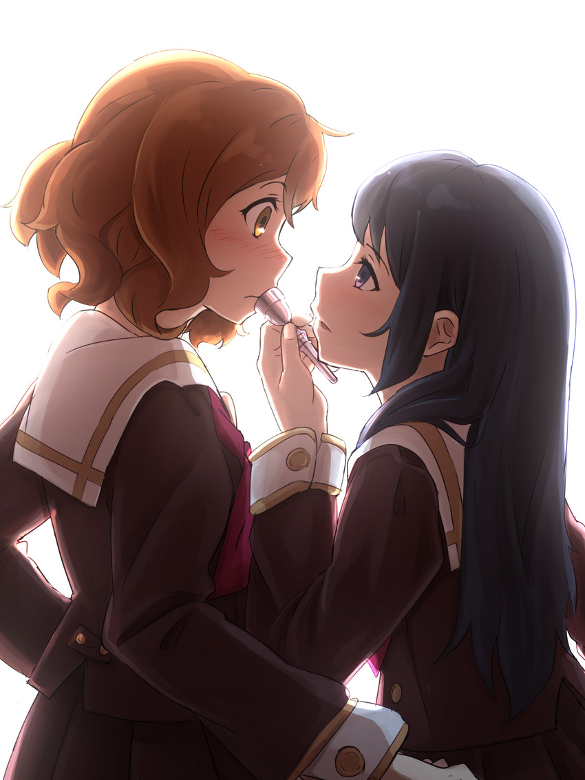 oumae kumiko and kousaka reina (hibike! euphonium) drawn by casino_(casinoep)
